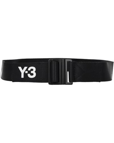 Y-3 Regular Belts Adidas Fabric - White