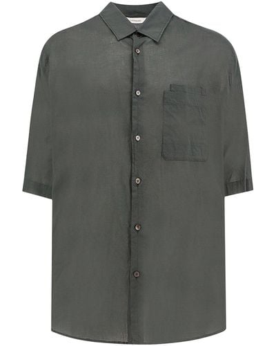 Lemaire Cotton Shirt - Gray
