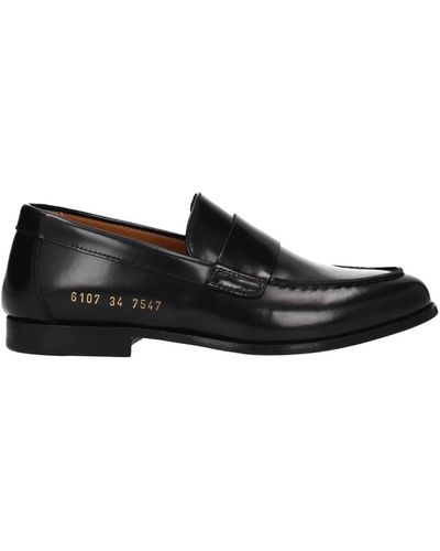 Common Projects Loafers Leather - Black