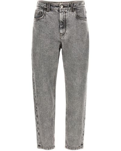 Brunello Cucinelli The Baggy Jeans - Grey