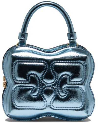 Ganni "Small Butterfly" Handbag - Blue