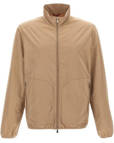 Brunello Cucinelli Nylon Jacket - Natural