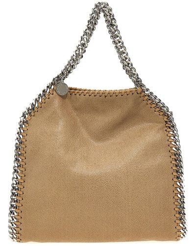 Stella McCartney Mini Falabella Hand Bags - Natural