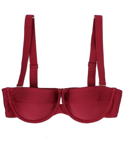 Zimmermann Pattie Balconette Underwear - Red