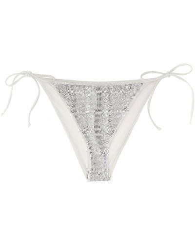 Mc2 Saint Barth Virgo Bikini Bottoms Beachwear - White