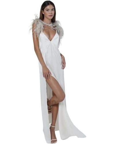 The Archivia Dress Elis Ivory - White