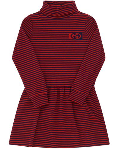 Gucci Dress For Girl - Red