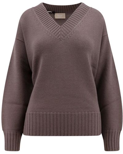 Drumohr Extrafine Merino Wool Sweater - Brown