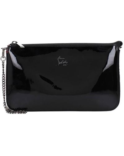 Louboutin Shoulder Bags Loubila Patent Leather - Black