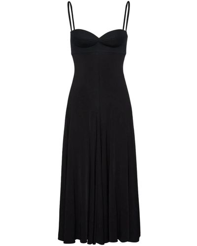 Magda Butrym Ss24 dress 20 black s. 36 - Nero
