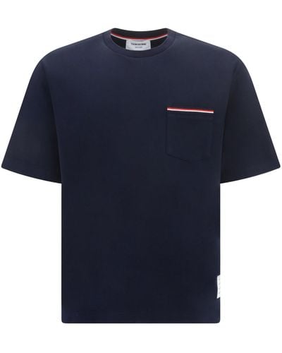 Thom Browne T-Shirt - Blu