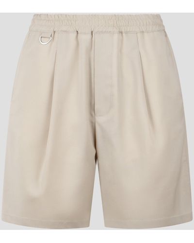Low Brand Tropical wool shorts - Neutro