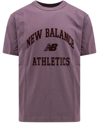 New Balance T-SHIRT - Viola