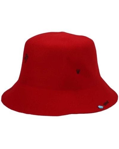 SUPERDUPER Freya Hats - Red