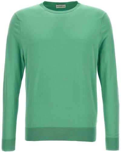 Ballantyne Cotton Sweater Maglioni Verde