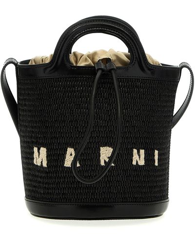 Marni 'Tropicalia' Crossbody Bag Small - Black
