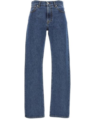 JW Anderson Anchor Jeans Blu