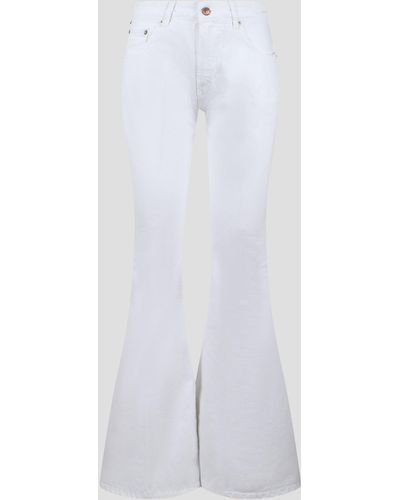 Haikure Farrah Napoli Flared Jeans - White