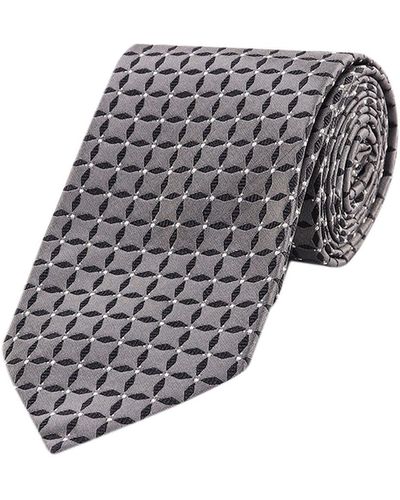 Nicky Silk Tie - Grey