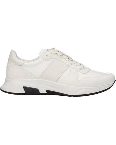 Tom Ford Trainers Fabric Beige Ivory - White