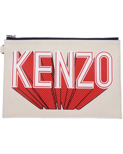 KENZO Clutches Fabric - Red