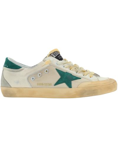 Golden Goose Sneakers Super Star Penstar - Verde