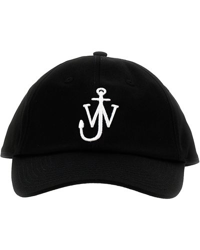 JW Anderson Logo Cap Cappelli Nero