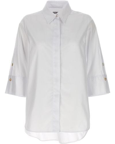 Alberto Biani Poplin Shirt Shirt, Blouse - White