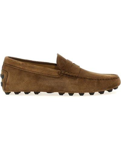 Tod's Gommino Bubble Loafers - Brown