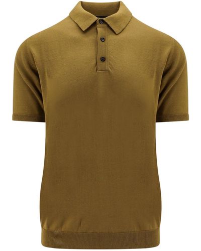 Roberto Collina Cotton Polo Shirt - Green
