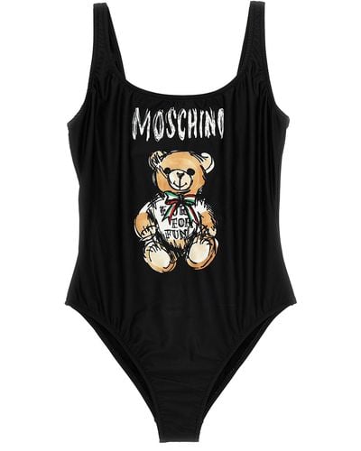 Moschino Teddy Bear Beachwear - Black