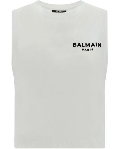 Balmain Top - Bianco