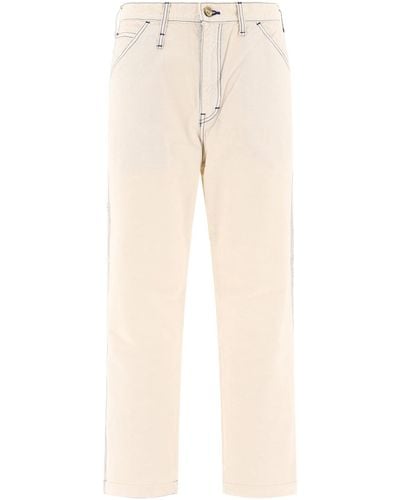 Human Made "Garment Dyed Painter" Trousers - Natural