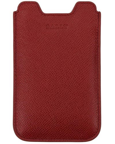 Bally Selfphone Cover Branto Leather Red