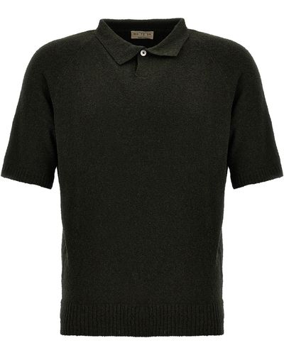 Ma'ry'ya Cotton Shirt Polo - Black