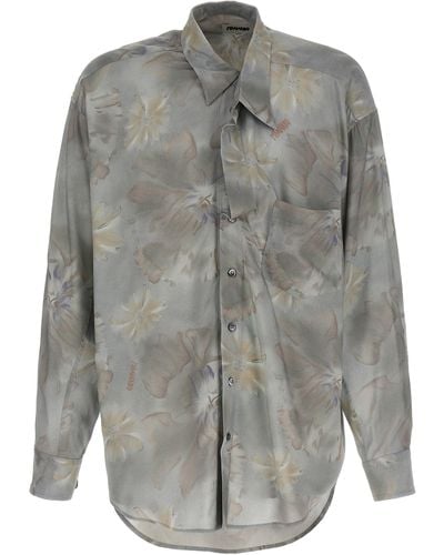 Magliano Pale Twisted Shirt, Blouse - Gray