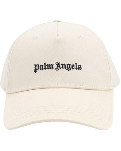 Palm Angels Cotton Hat - White