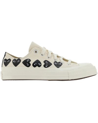 COMME DES GARÇONS PLAY Sneakers Multi Heart - Bianco
