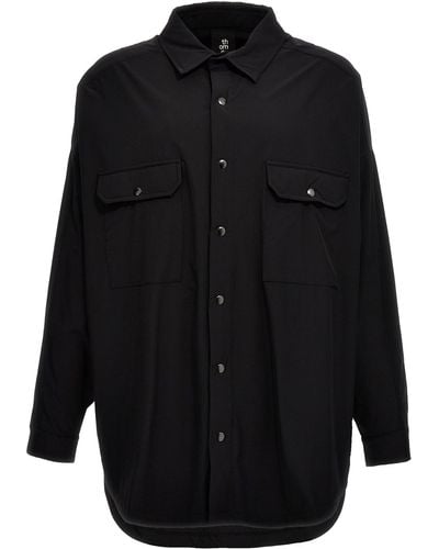 Thom Krom Tech Fabric Shirt Shirt, Blouse - Black