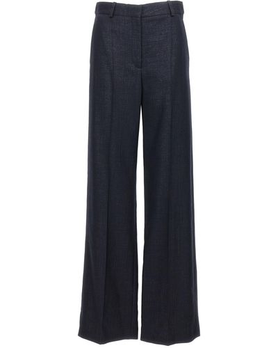 Stella McCartney Lurex Pantaloni Blu