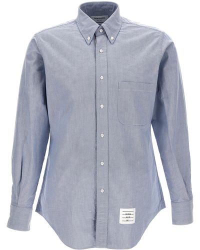 Thom Browne Classic Camicie Celeste - Blu