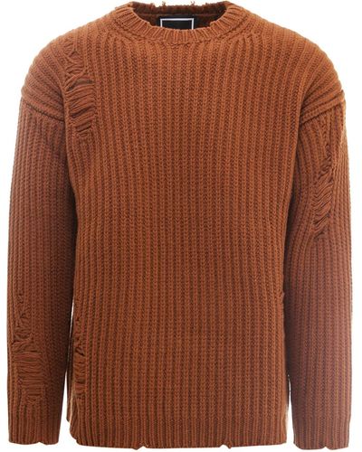 PAUL MÉMOIR Wool Sweater - Brown