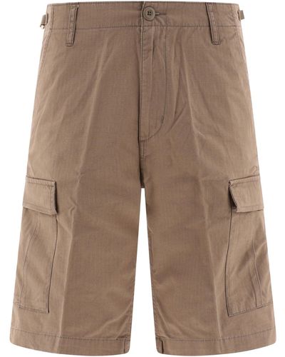 Carhartt Cotton Bermuda Shorts - Natural