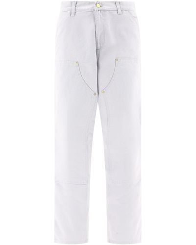 Carhartt "Double Knee" Trousers - White