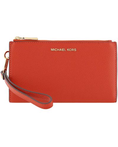 Michael Kors Adele Terracotta Wallet - Red
