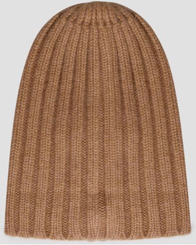 Laneus Cashmere Beanie - Brown