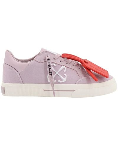 Off-White c/o Virgil Abloh Sneakers in canvas con iconica Zip-Tie - Rosa