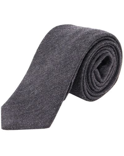 Nicky Wool Tie - Grey