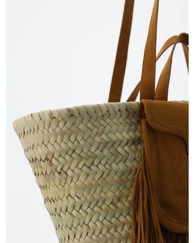 Pierre Hardy Alpha Rodeo Basket Bag - Brown