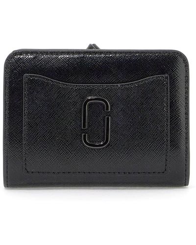 Marc Jacobs Portafoglio 'The Utility Snapshot Dtm Mini Compact Wallet' - Nero